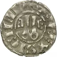 Denier with keys - Charles I