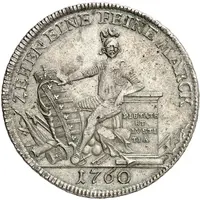 1 Thaler - Ernest Frederick Charles