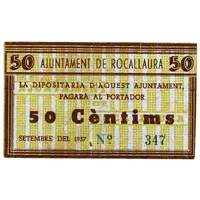 50 Céntimos Rocallaura