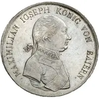 1 Conventionsthaler - Maximilian I Joseph Königstaler