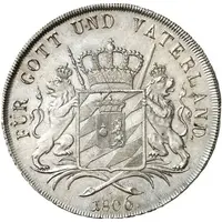 1 Conventionsthaler - Maximilian I Joseph Königstaler