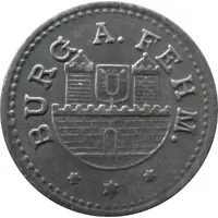 50 Pfennig - Burg auf Fehmarn