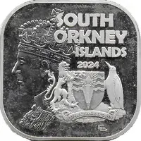 10 Pounds - Charles III Cryolophosaurus