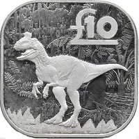 10 Pounds - Charles III Cryolophosaurus