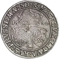 Talar koronny - Stefan Batory Olkusz mint