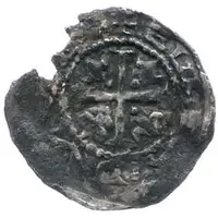 1/2 Penny - John First Coinage