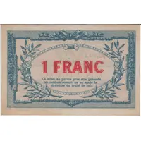 1 Franc - Commune de Cornimont [88]