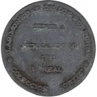 1 Real - Fernando VI 1751 - Colección Ortiz