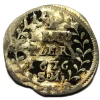 1 Kreuzer - Frederick Casimir