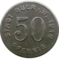 50 Pfennig - Buer in Westfalen