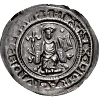 Denier Bracteate - Beatrice II of Winzenburg