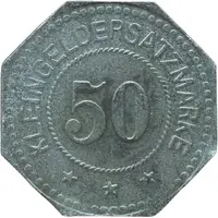 50 Pfennigs - Halle Gotthelf Heimann & Co G.M.B.H.