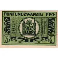 25 Pfennig green issue