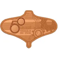 5 Ringgit Kilang Wang Bank, Gasing