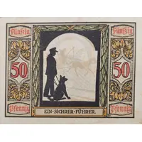 50 Pfennig Deutscher Verein für Sanitätshunde