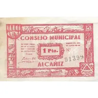 1 Peseta Alcañiz