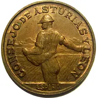 1 Peseta Asturias and León