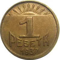 1 Peseta Asturias and León