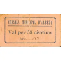 50 Céntimos Albesa