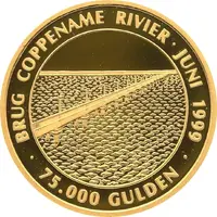 75 000 Gulden Bridge Coppename River