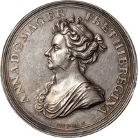 American Treasure Captured at Vigo Medal - Anne