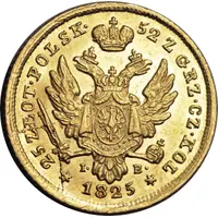25 Zlotys Polskich - Aleksandr I