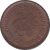 10 Centavos Constitutionalist Army
