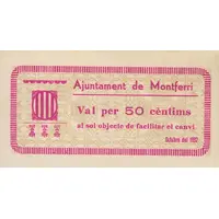 50 Céntimos Montferri