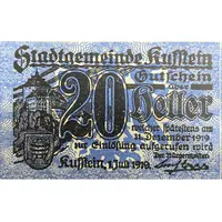 20 Heller Kufstein, Blue issue