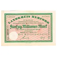 50 000 000 Mark Kreissparkasse