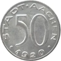 50 Pfennig - Aachen