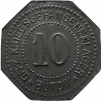 10 Pfennig - Bütow Offz. Kriegsgefangenenlager