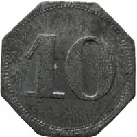 10 Pfennig - Bütow Offz. Kriegsgefangenenlager