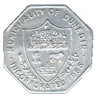 1 Penny - Dunedin Corporation Tramways