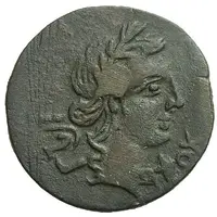 Æ23–25 - Augustus Apollo