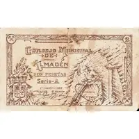 2 Pesetas Almadén