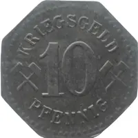 10 Pfennig - Neurode
