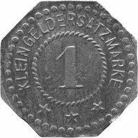 1 Pfennigs - Barmen Textil-Industrie A.G.