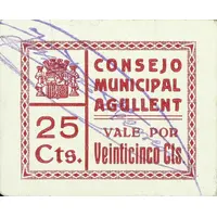25 Céntimos Agullent