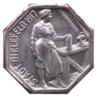 5 Pfennig - Bielefeld Stadtsparkasse