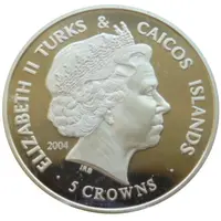 5 Crowns - Elizabeth II St Edwards Crown, Gold Plated