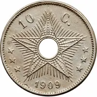 10 Centimes - Léopold II