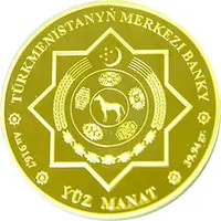 100 Manat Neutrality, Gold