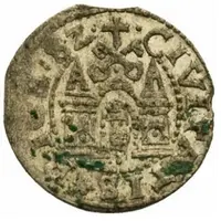 1 Denarius - Stephen Báthory Riga