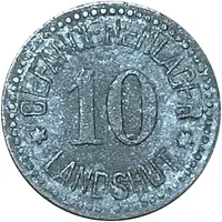 10 Pfennig - Landshut Gefangenenlager