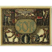 50 Pfennig Industry Series - Glasindustrie