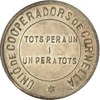 10 Centimos - Unió de Cooperadors de Cornellá