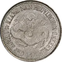 20 Fen - Guangxu Uncircled dragon