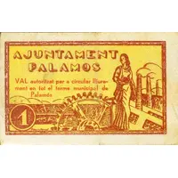1 Peseta Palamós