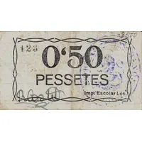 0.50 Pesetas Les Bordes